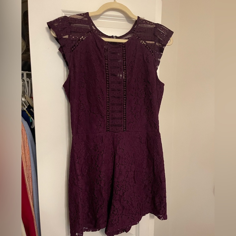 Women’s lace romper